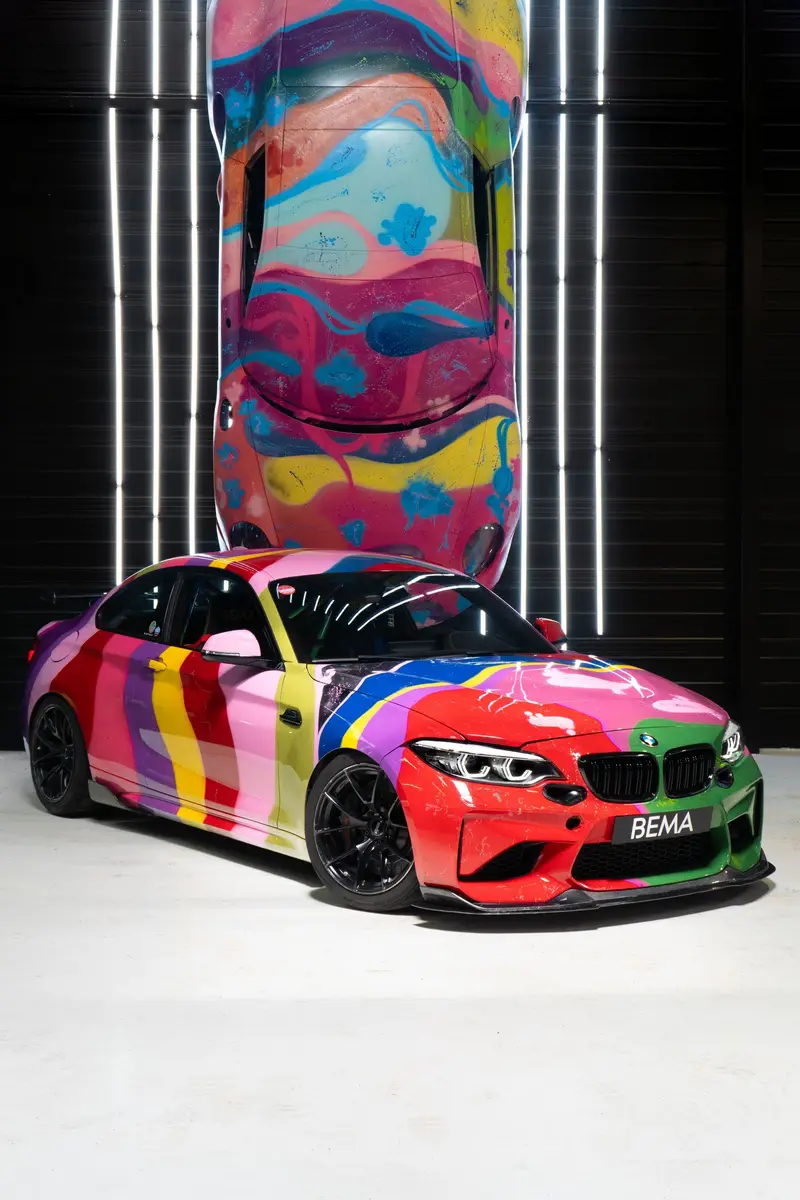 BEM2 — BMW M2 mascotte BEMA